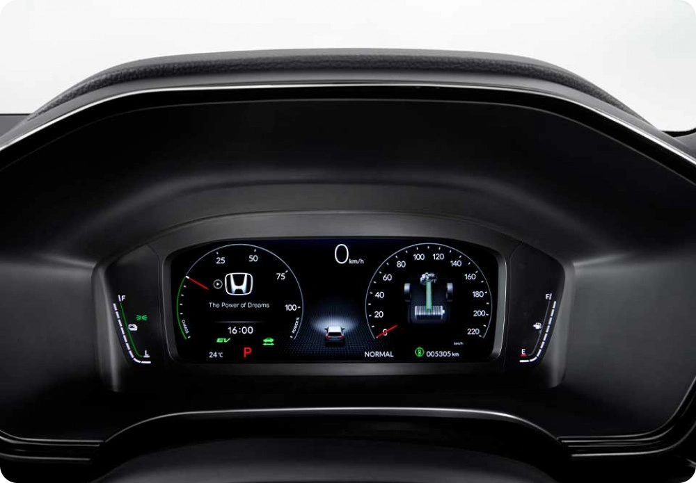 10.2” Interactive TFT Meter Cluster