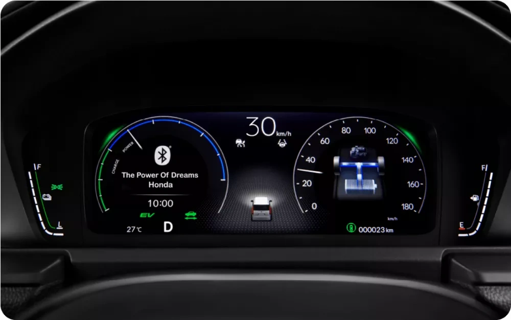 10.2” TFT Meter Display