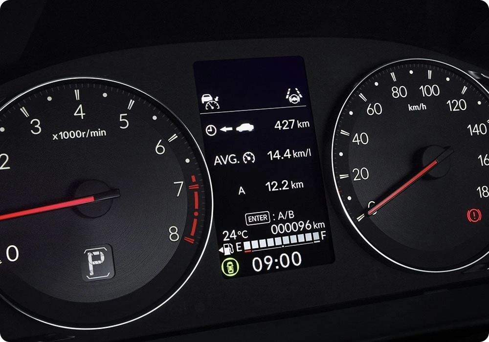 4.2” Interactive TFT Meter Cluster