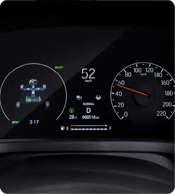 7inches Interactive TFT Meter Cluster