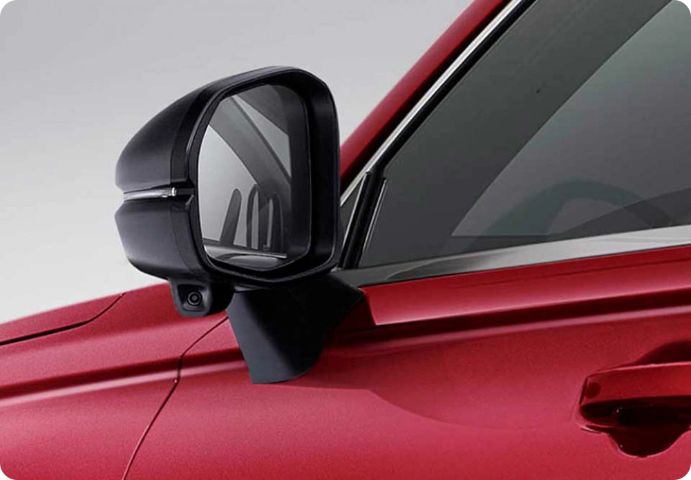 Auto Foldable Black Door Mirror with Honda LaneWatch™