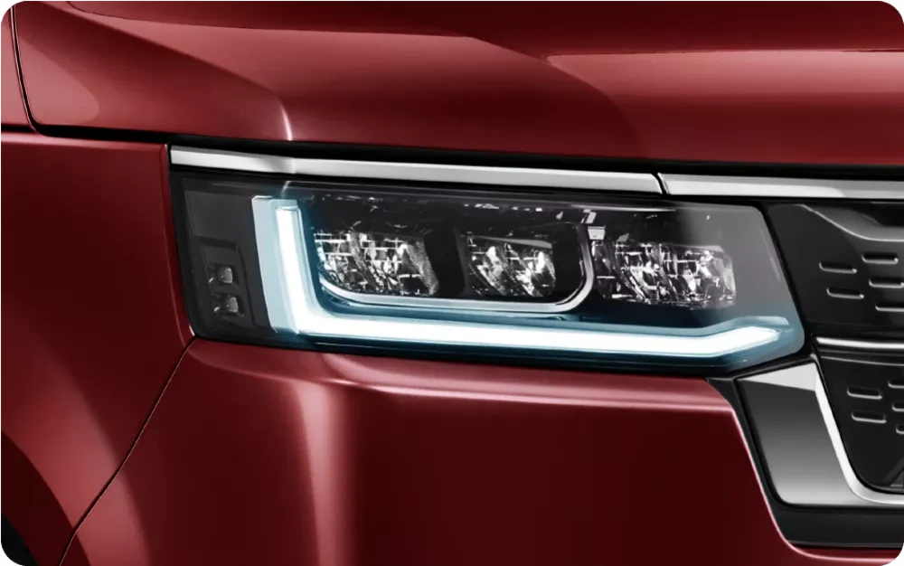 Full LED Headlights with LED Daytime Running Light