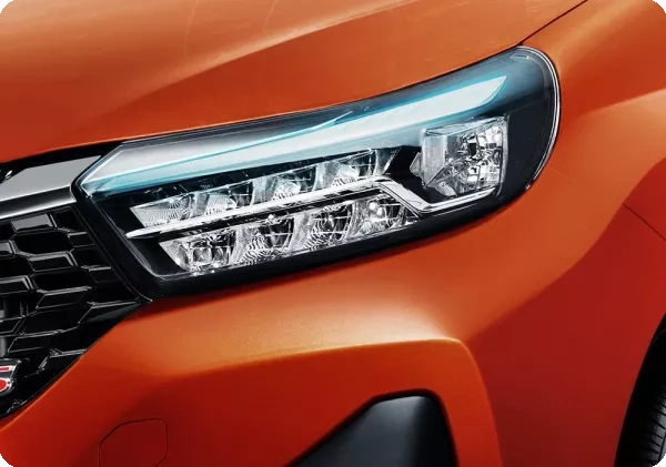 NEW Headlight with LED Daytime Running Light