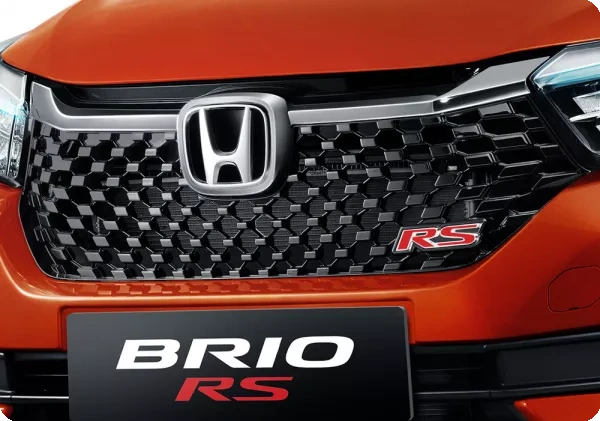 New Dark Chrome Front Grille Design with New RS Emblem