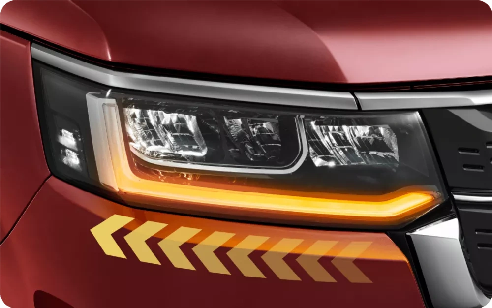 Sequential Turning signal with Active Cornering Light