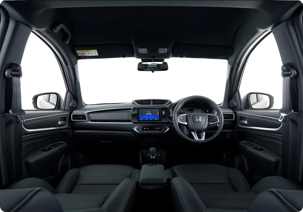 Spacious Interior with Modern Dashboard Design